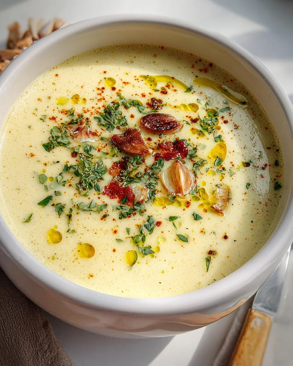 Easy Roasted Garlic Soup: Warm, Flavorful & Simple