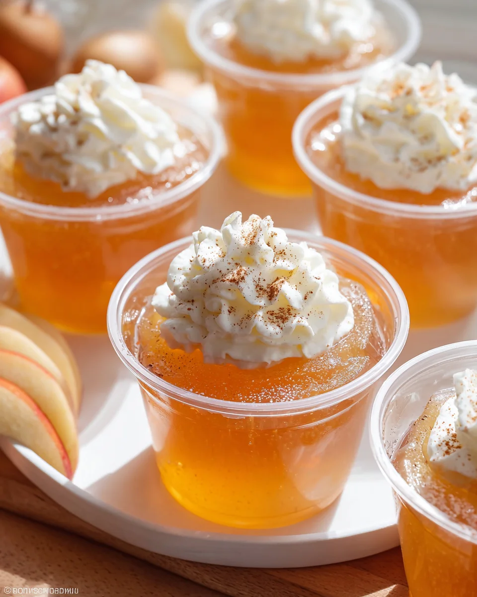Apple Pie Jello Treats: Sweet & Simple Dessert Delight!