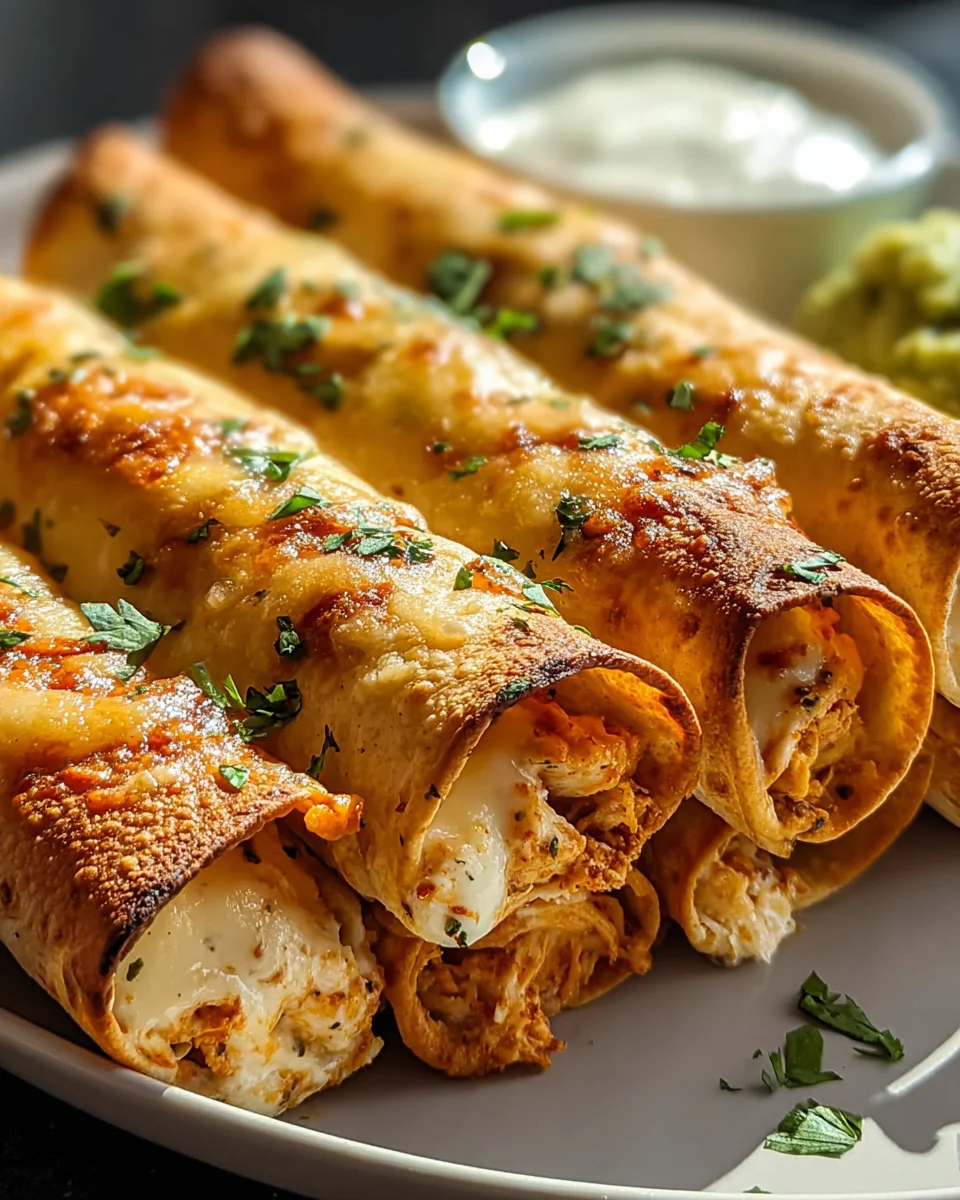 Crispy Chicken Taquitos Recipe – Easy & Delicious!