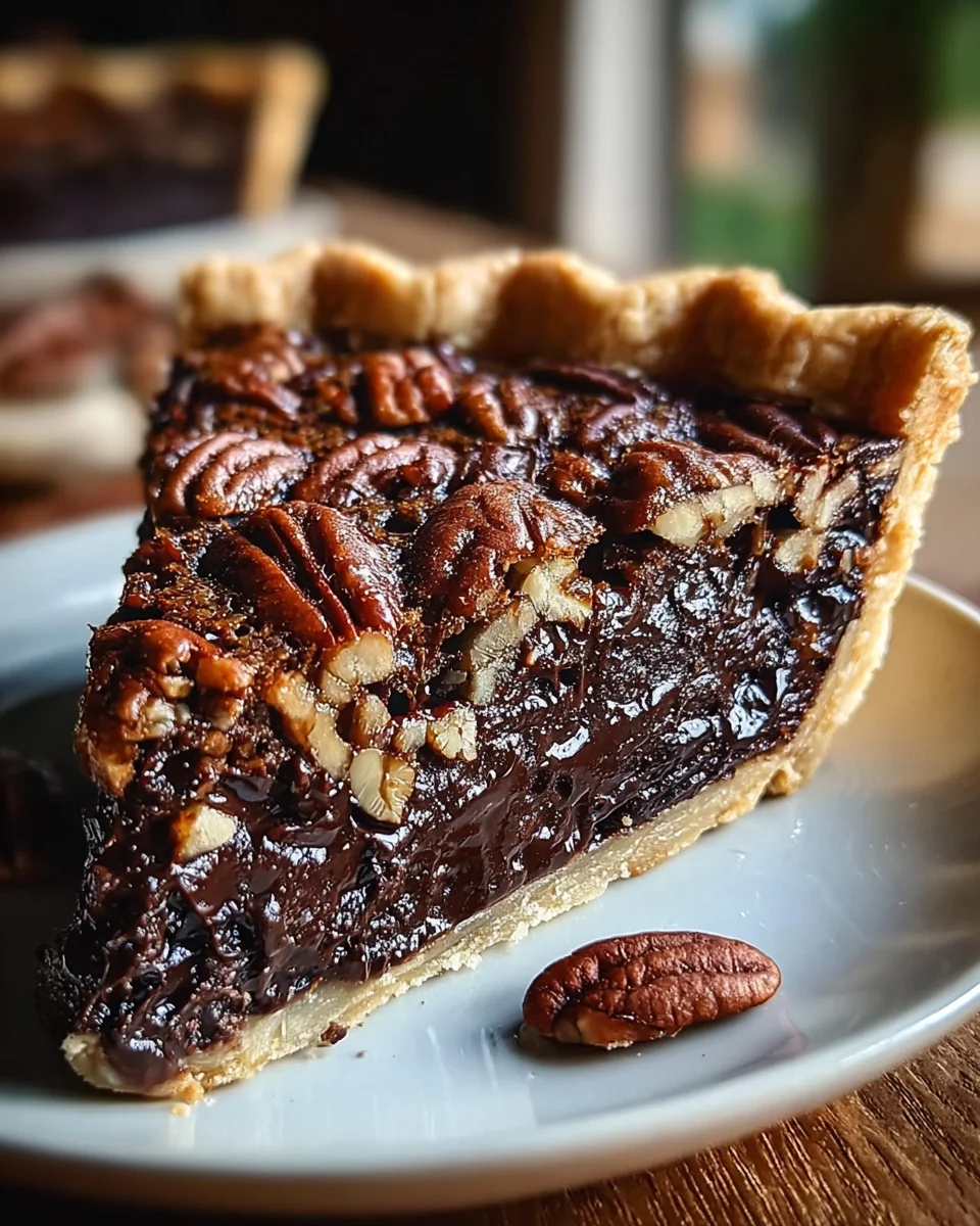 Authentic Texas Chocolate Pecan Pie: A Sweet Southern Treat