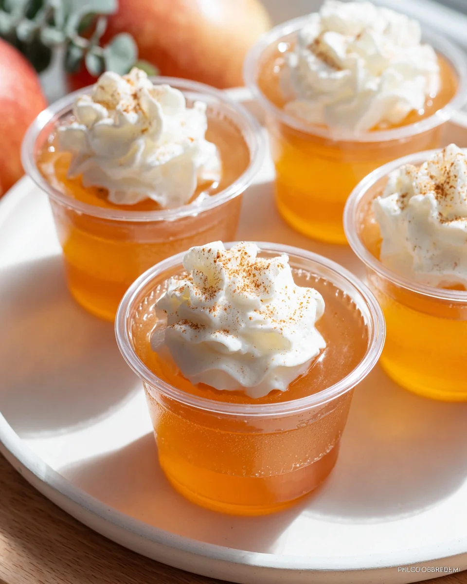 Apple Pie Jello Treats: Sweet & Simple Dessert Delight!