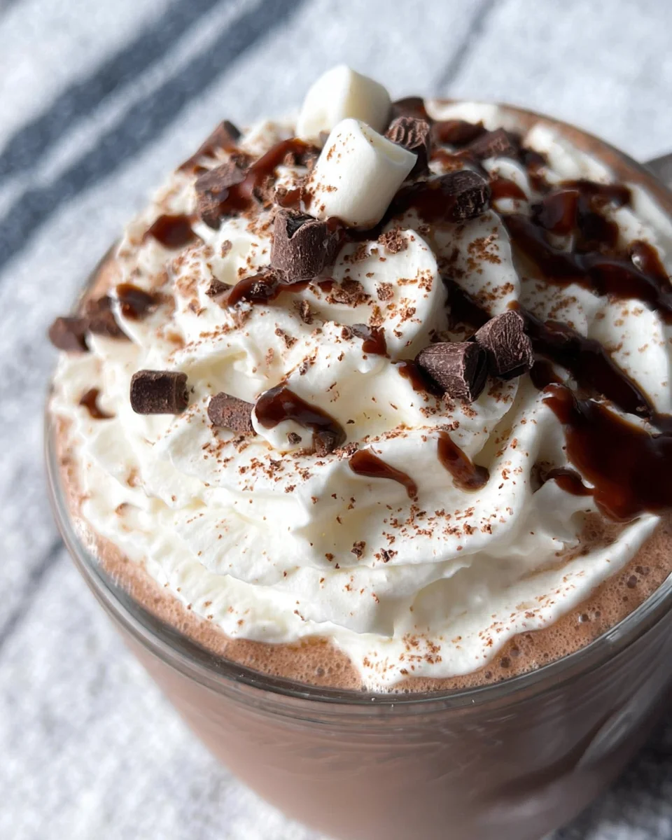Fluffy Whipped Hot Chocolate: Your Cozy Winter Treat