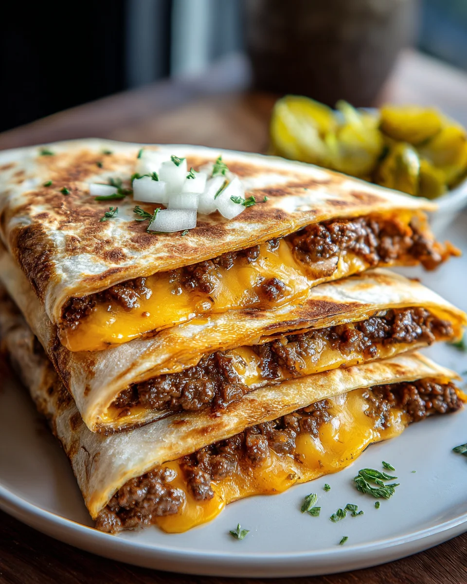 Smashburger Quesadillas: Ultimate Beefy Cheese Melt