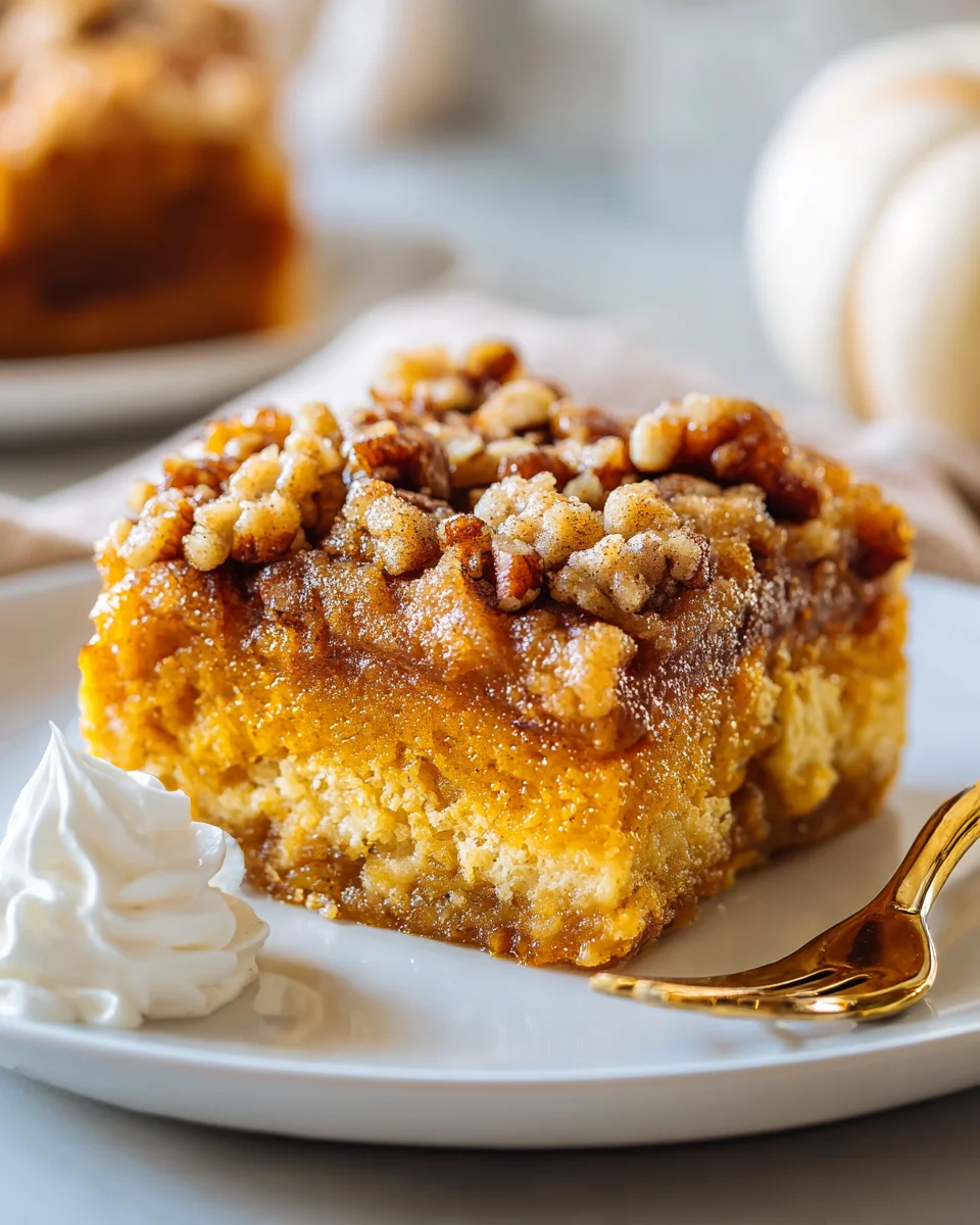 Incredible Pumpkin Dump Cake – Simple, Irresistible Treat!