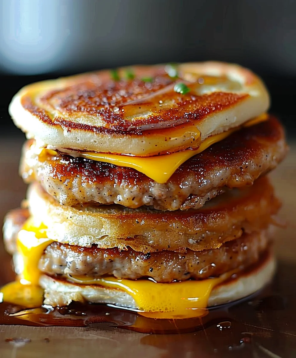 Homemade Mcgriddle Recipe: Easy Beef & Pancake Breakfast