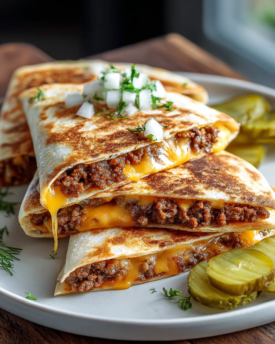 Smashburger Quesadillas: Ultimate Beefy Cheese Melt