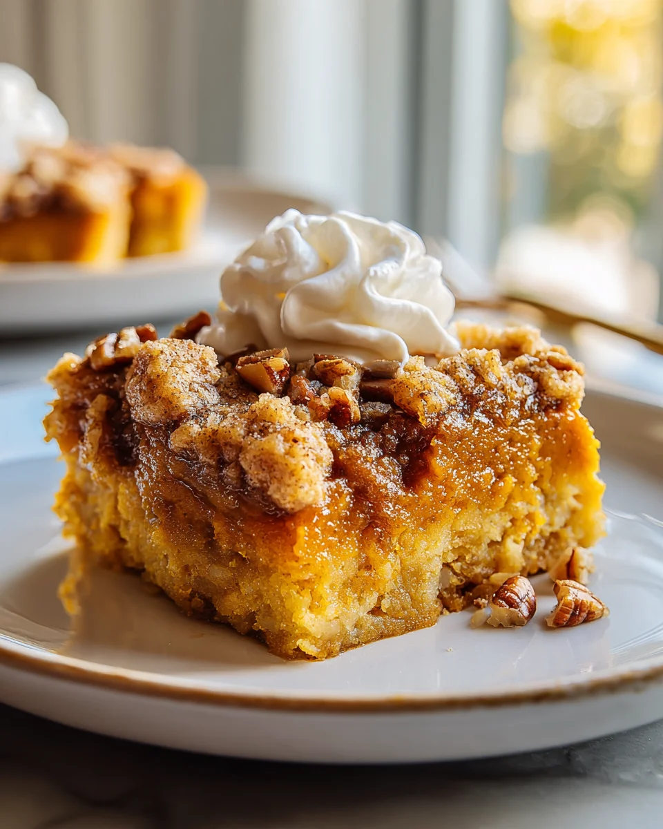 Incredible Pumpkin Dump Cake – Simple, Irresistible Treat!