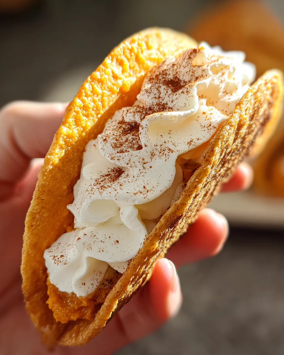 Pumpkin Pie Tacos: The Ultimate Fall Dessert Fusion!