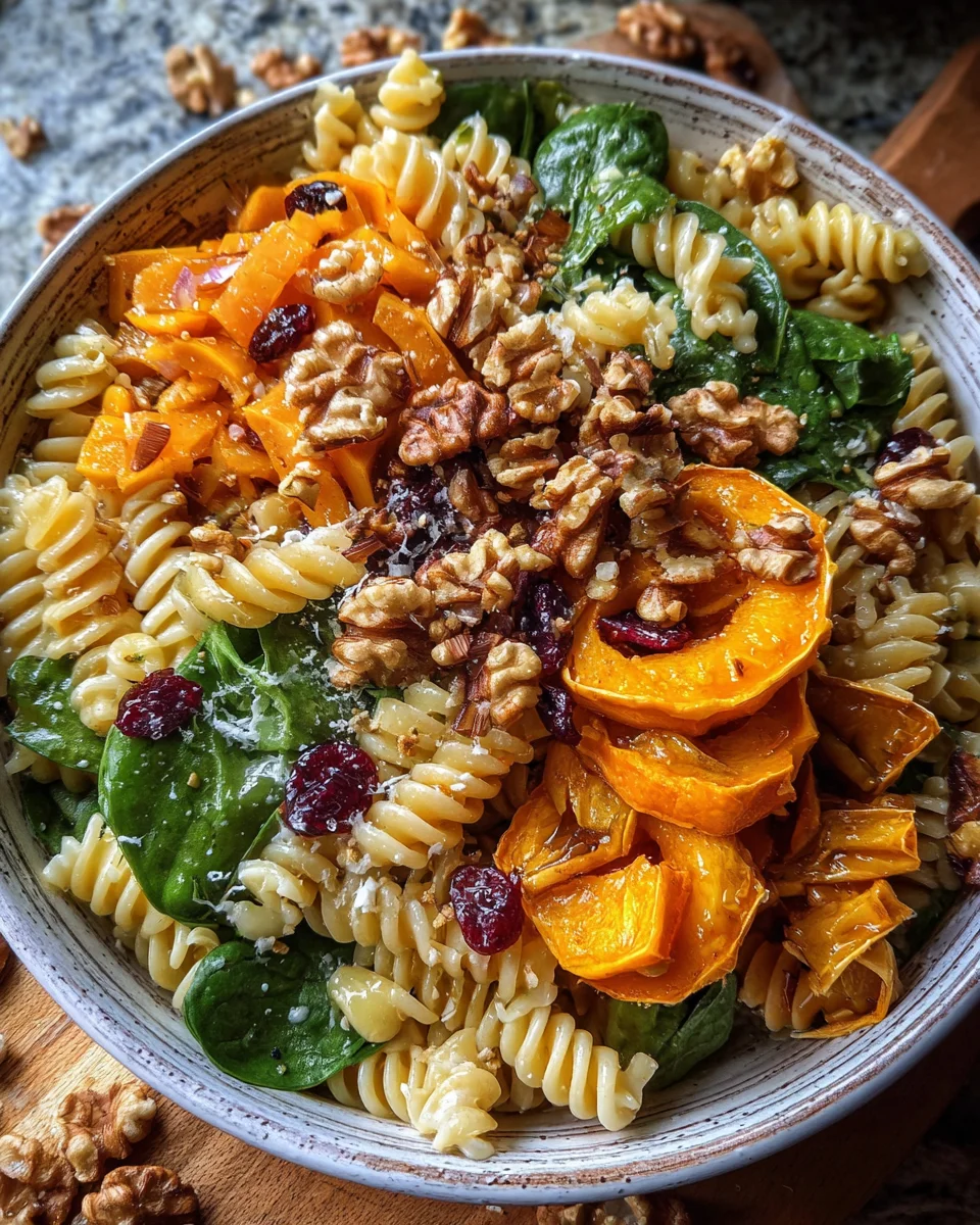 Fall Harvest Pasta Salad: Delicious & Easy Recipe!