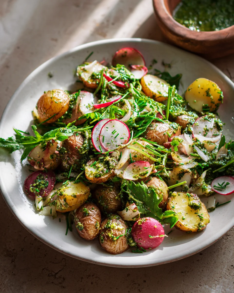 Best Arugula Pesto Potato Salad Recipe – Quick & Delicious!