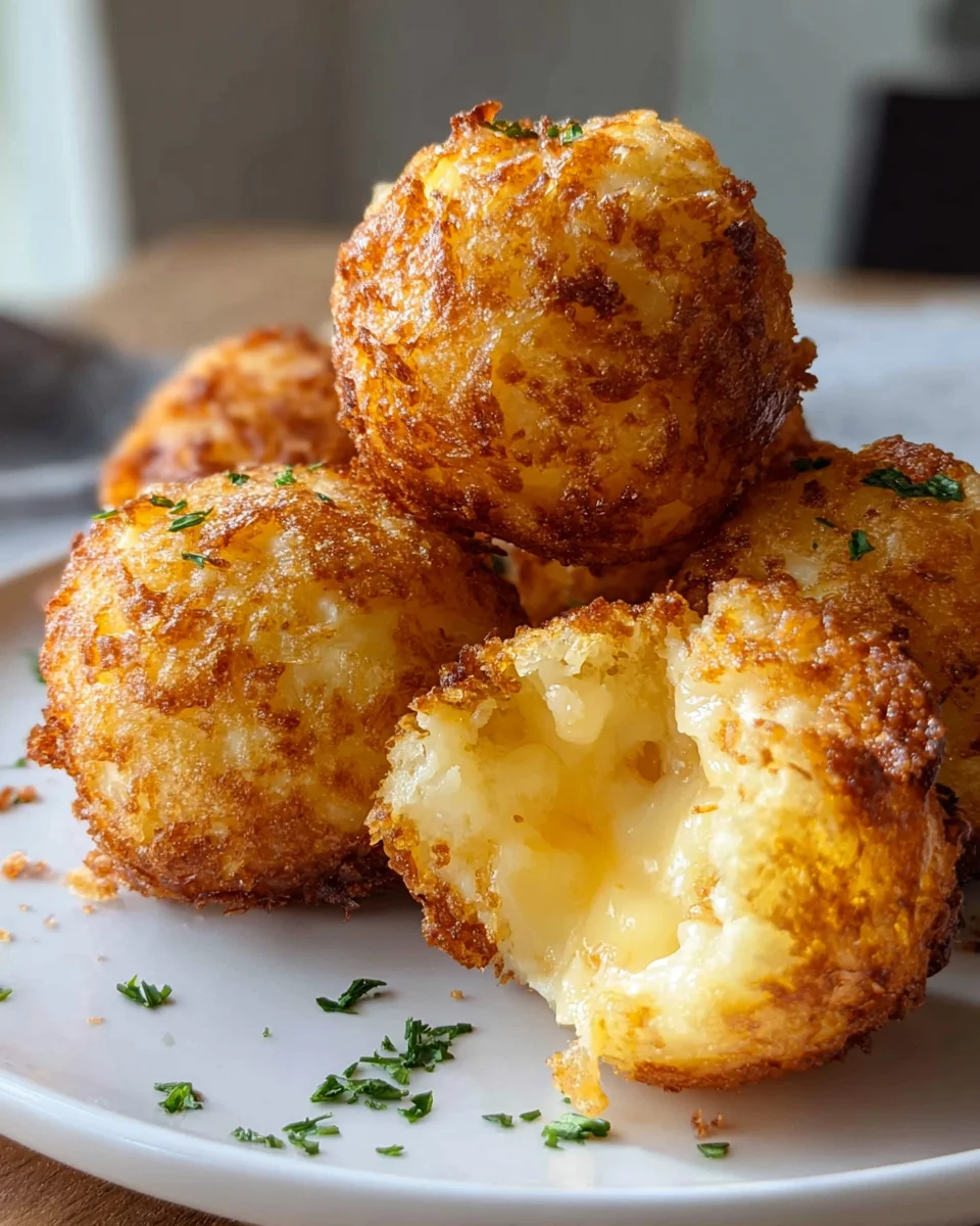 Mashed Potato Cheese Puffs: Crispy, Cheesy & Easy Recipe!