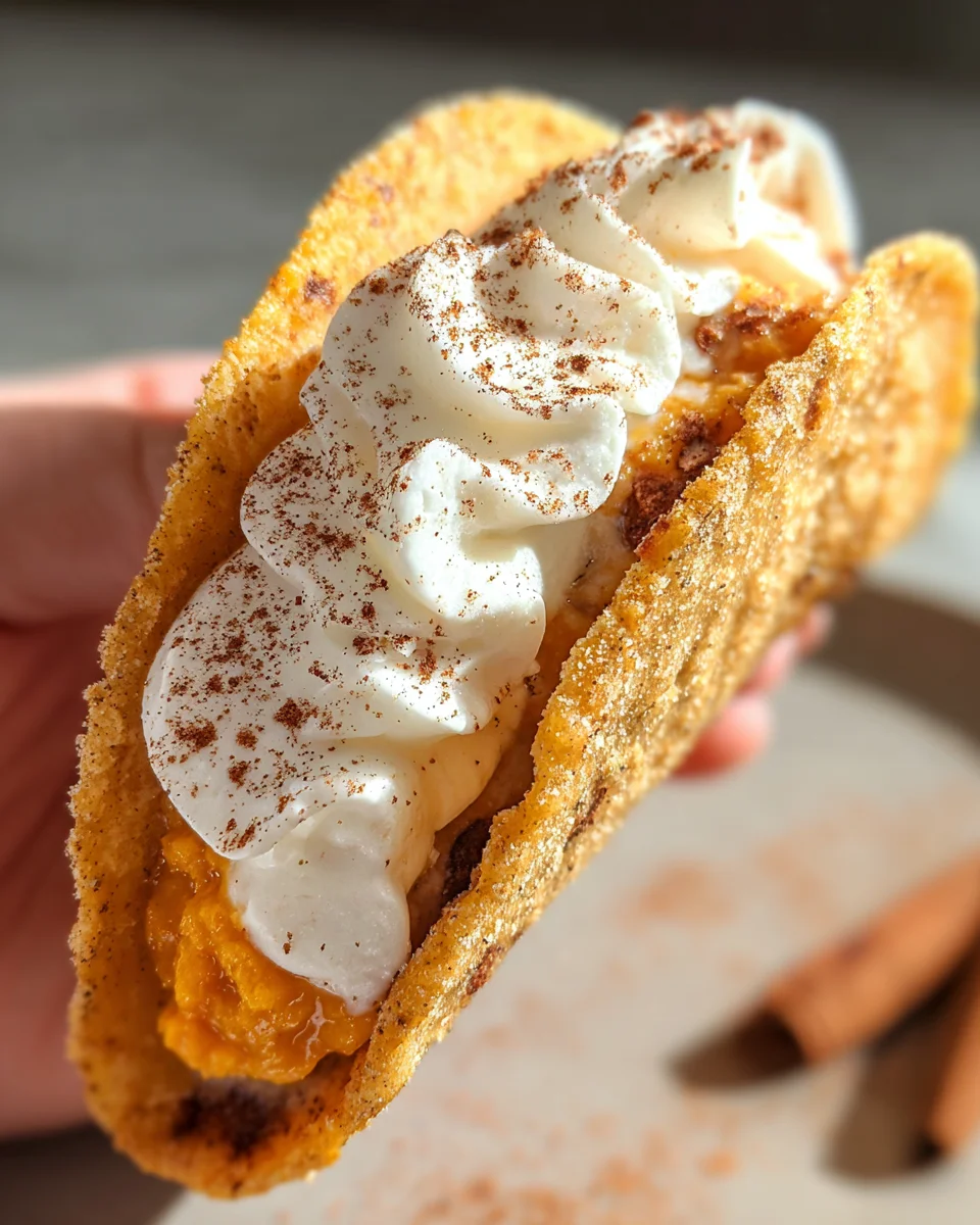 Pumpkin Pie Tacos: The Ultimate Fall Dessert Fusion!