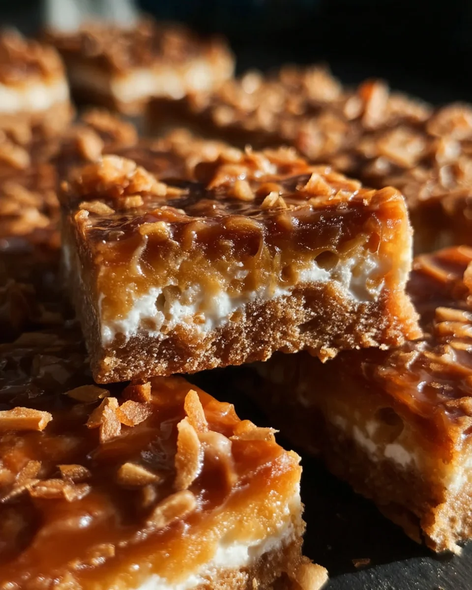 Coconut Toffee Bars: Chewy, Sweet & Irresistible Treat!