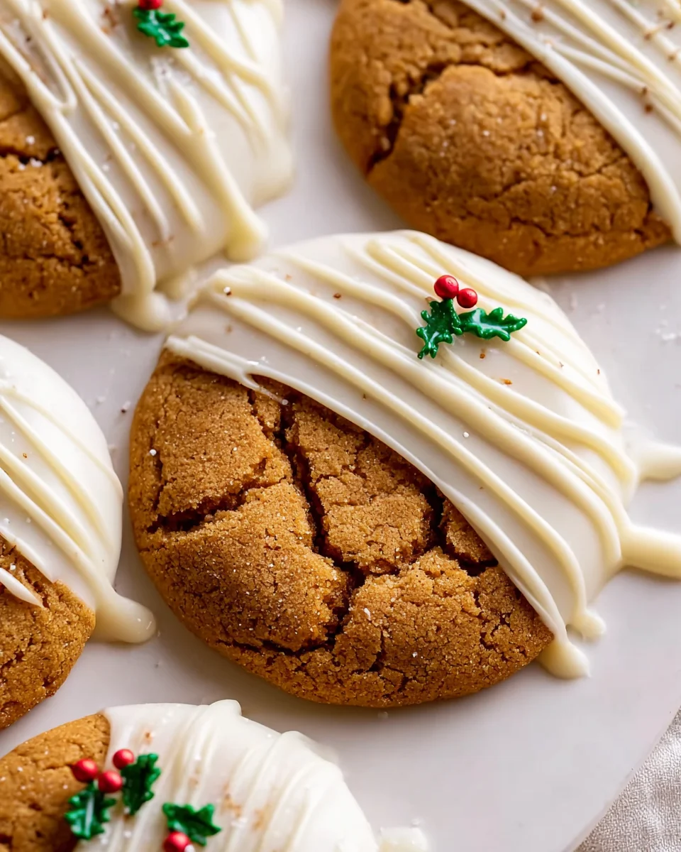 Delicious Chewy Maple Cinnamon White Chocolate Cookies