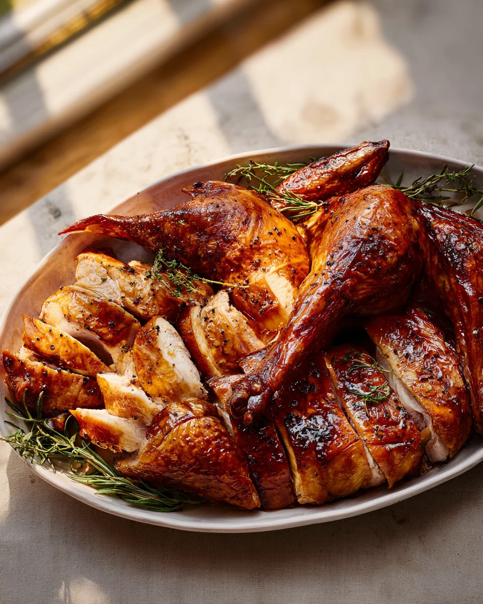 Delicious Maple Butter Glazed Turkey Recipe for Your Feast!