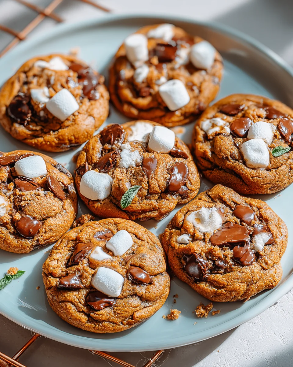 Pumpkin Smores Cookies: Your New Favorite Fall Treat!