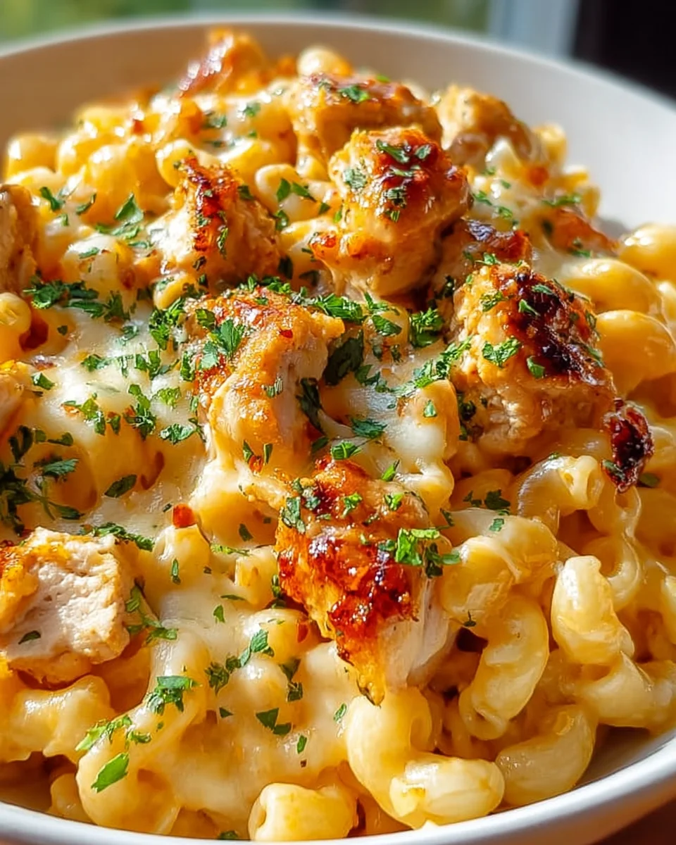 Honey Pepper Chicken Mac and Cheese: A Comfort Food Delight