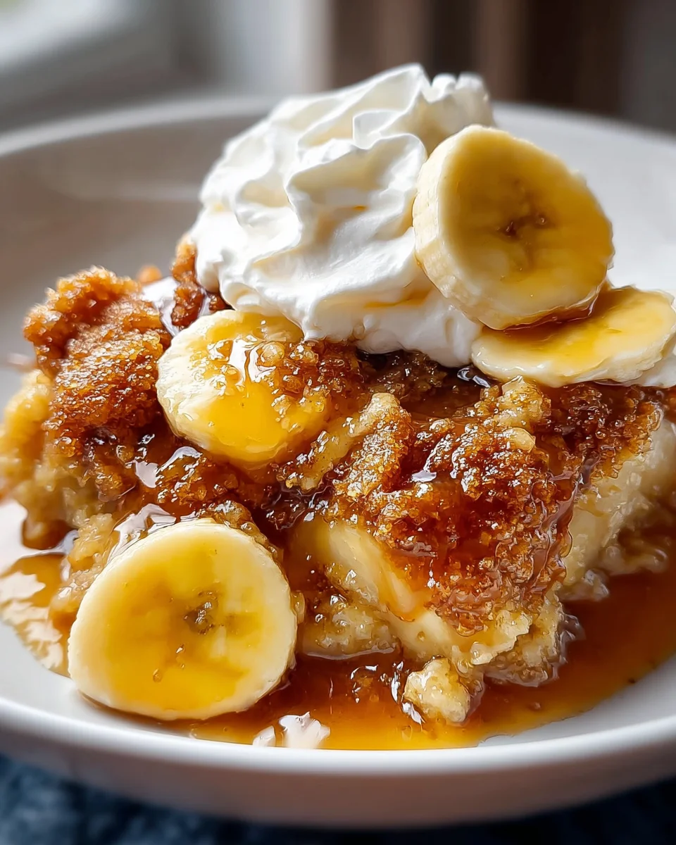 Southern Banana Cobbler | Easy & Delicious Dessert Recipe