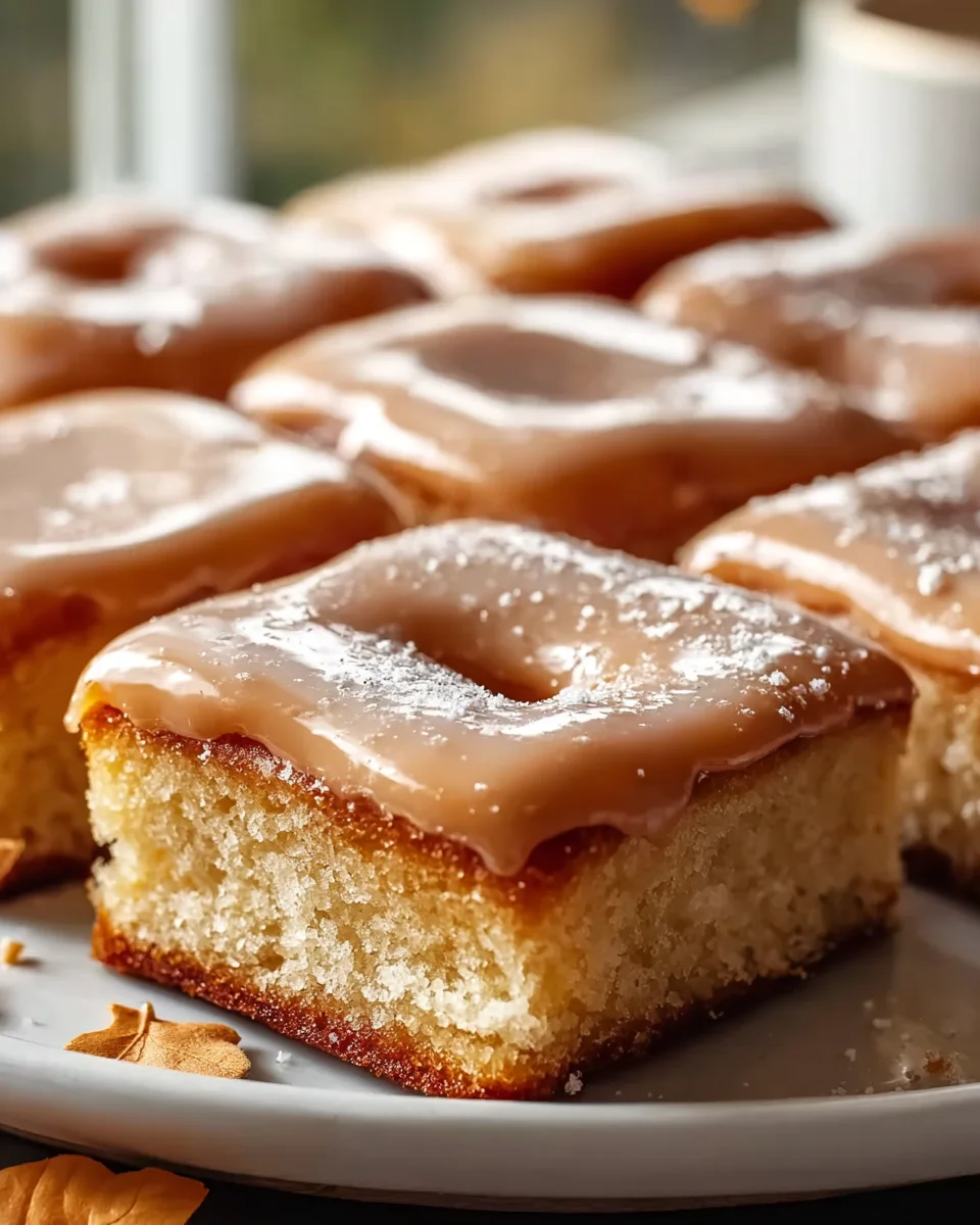 Maple Donut Bars: Chewy, Sweet & Irresistible Dessert