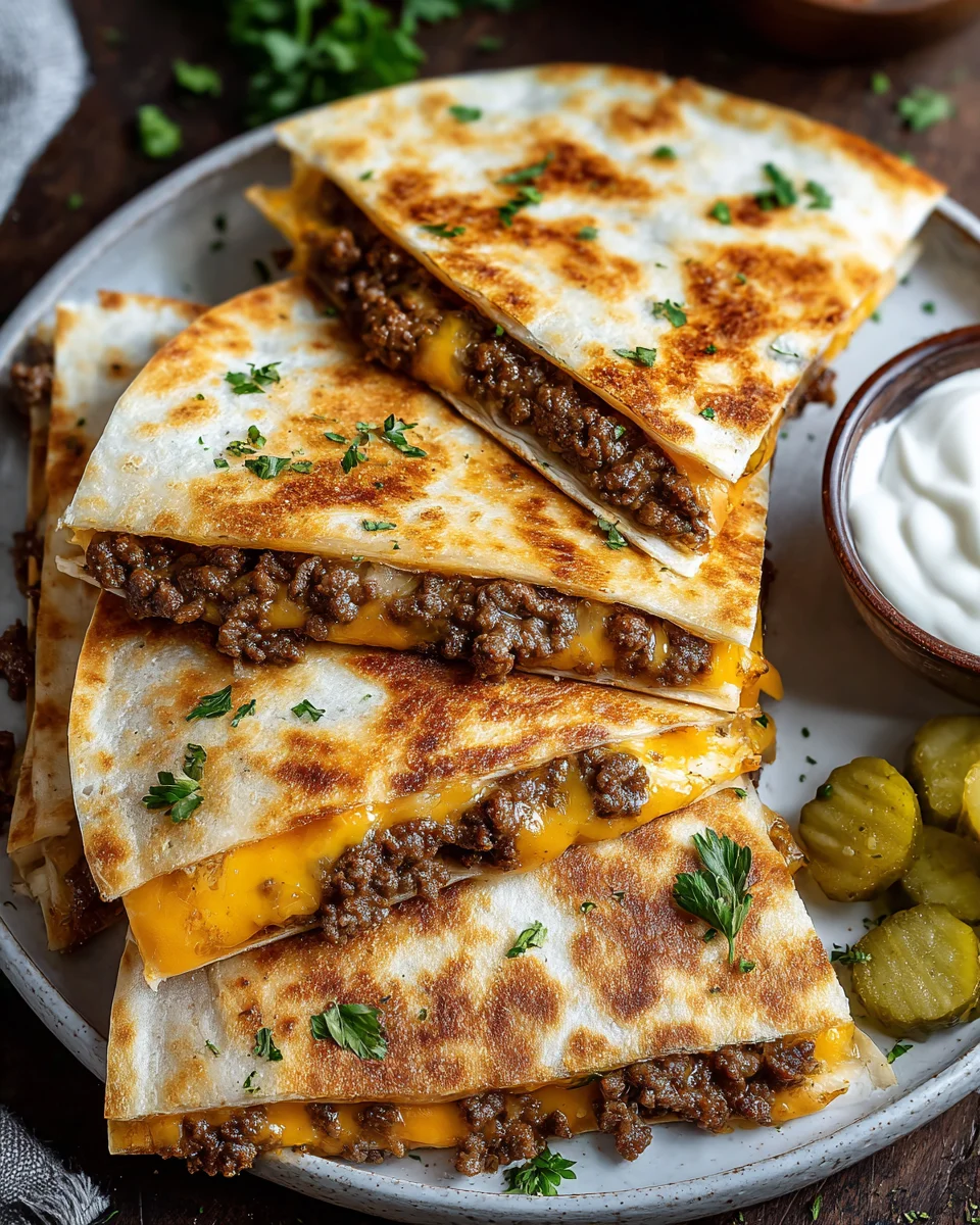 Delicious Smashburger Quesadillas: A Flavorful Twist!