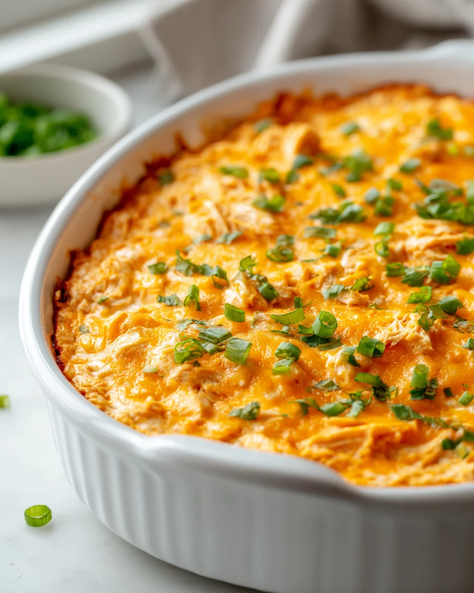Easy Buffalo Chicken Dip Recipe - Quick & Cheesy!