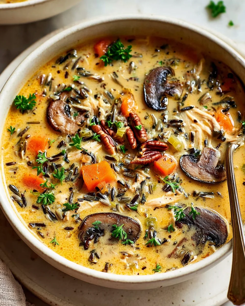 Hearty Autumn Wild Rice Soup: Flavorful & Easy Beef Meal