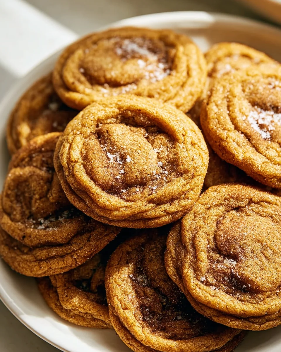 Irresistible Brown Butter Maple Chewy Pumpkin Cookies!