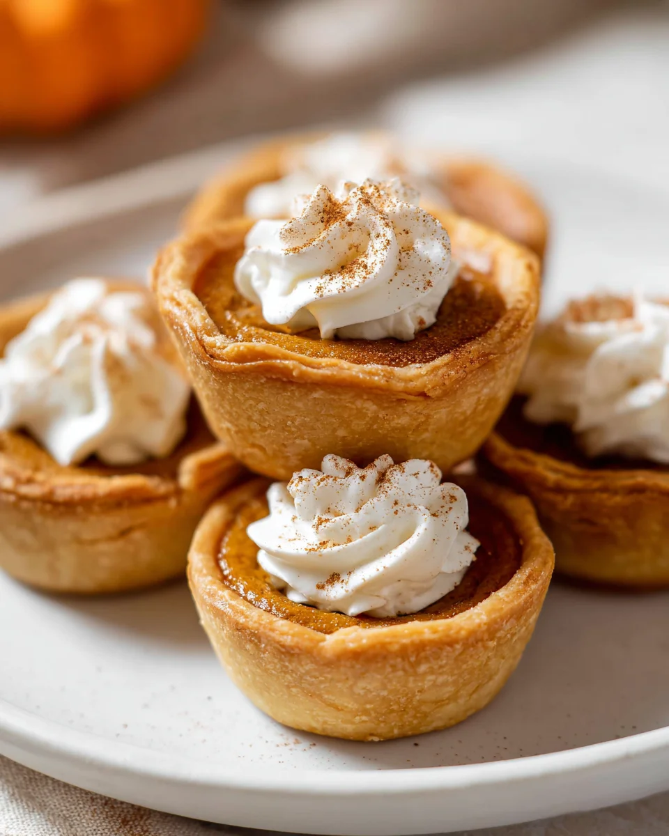 Irresistible Mini Pumpkin Pies Recipe for Fall Festivities