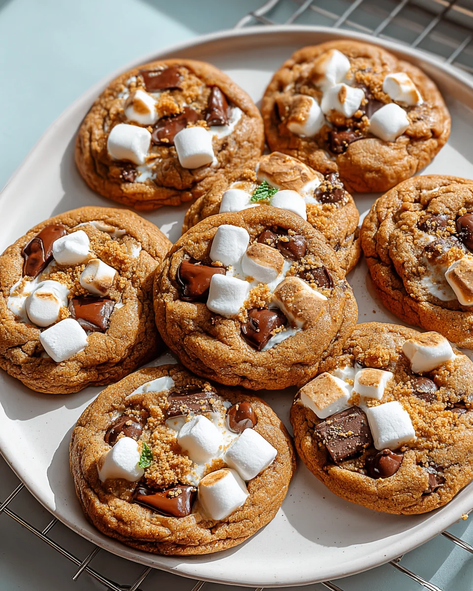 Pumpkin Smores Cookies: Your New Favorite Fall Treat!