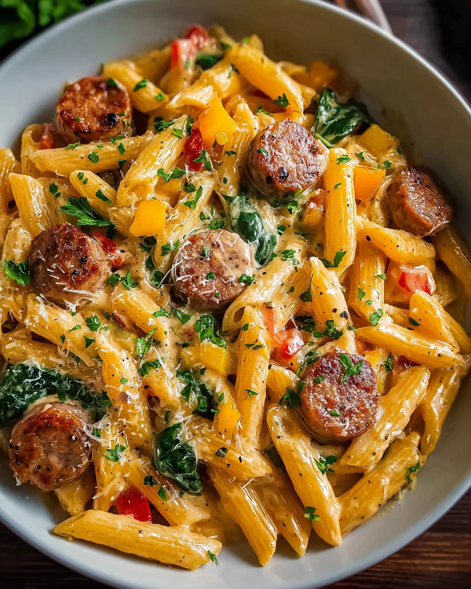 Spicy Cajun Sausage Pasta: A Flavorful Beef Delight