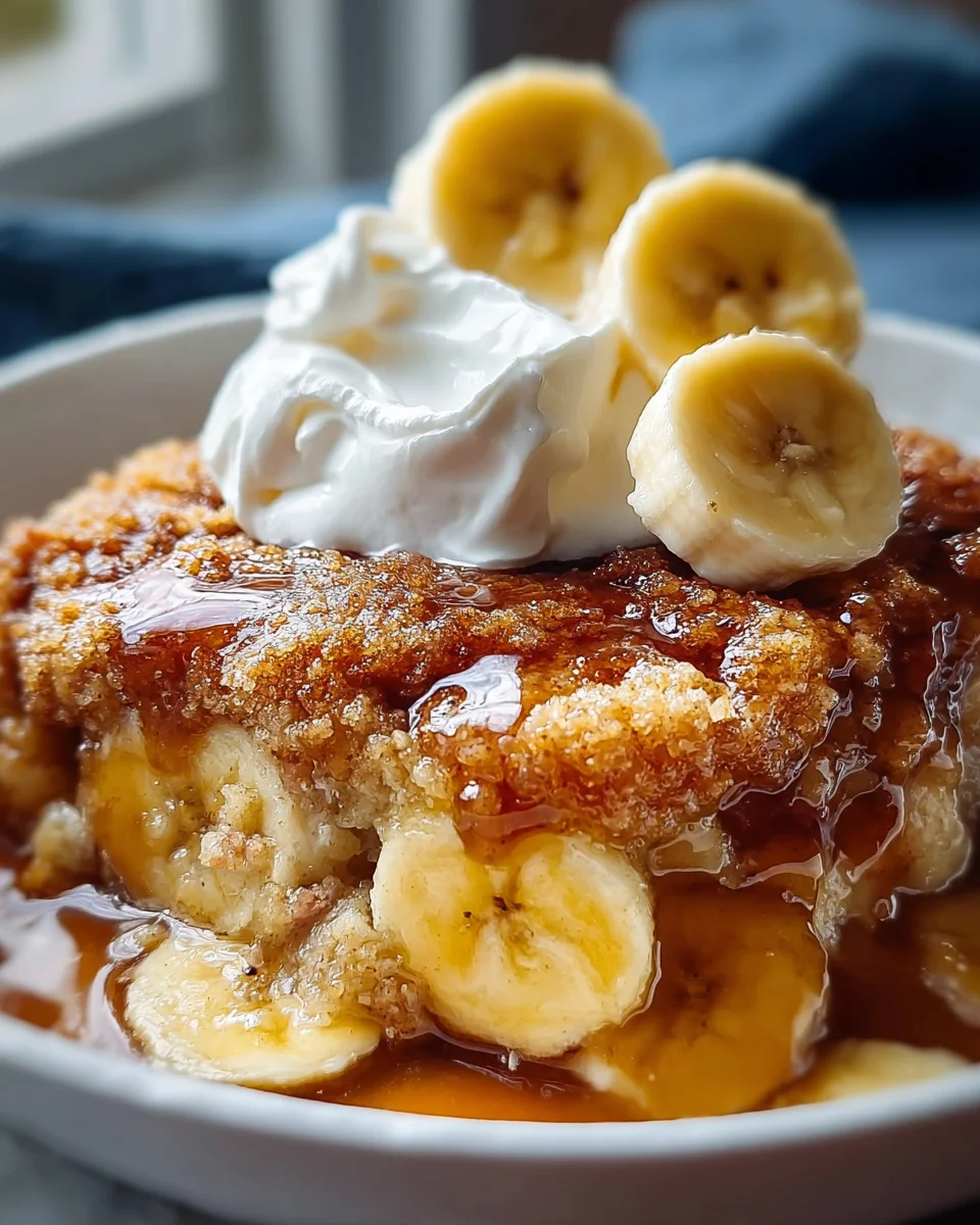 Southern Banana Cobbler | Easy & Delicious Dessert Recipe