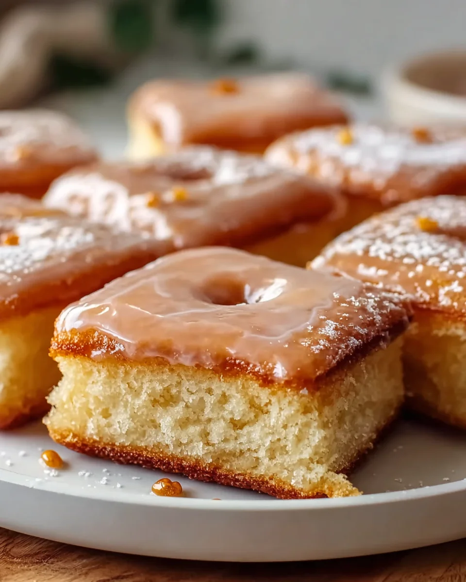 Maple Donut Bars: Chewy, Sweet & Irresistible Dessert