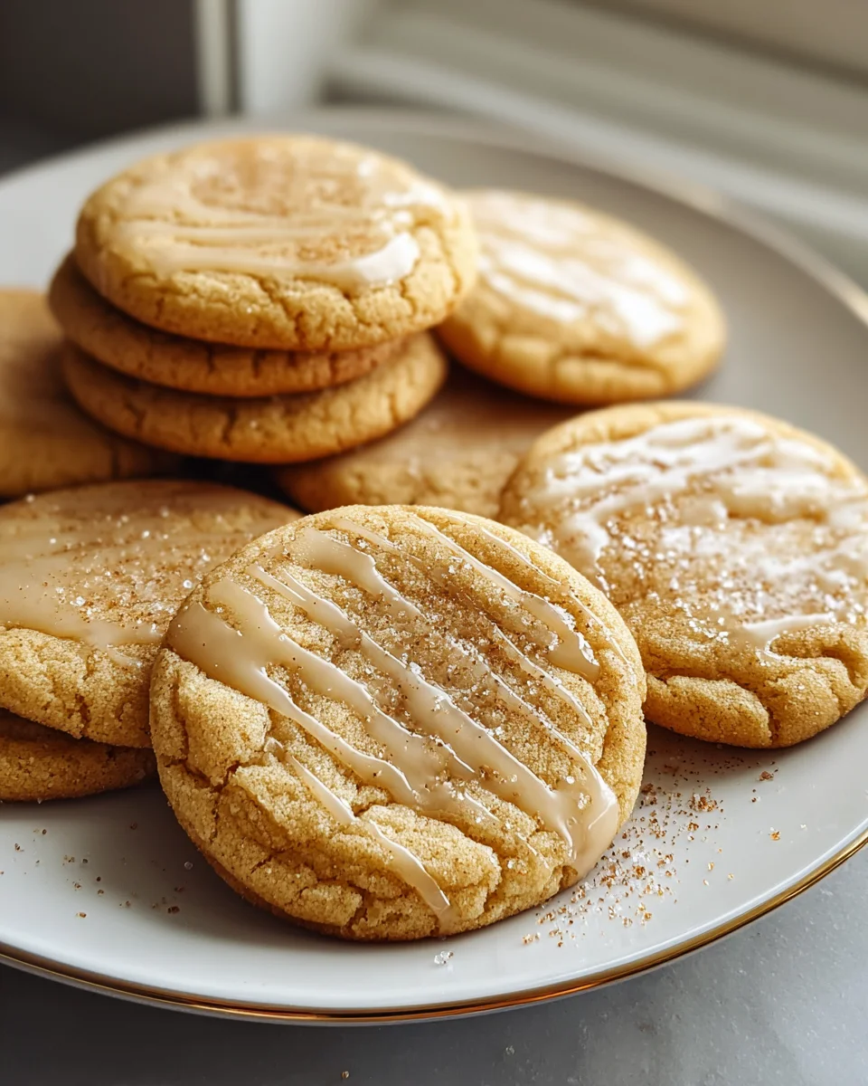 Maple Brown Sugar Cookies