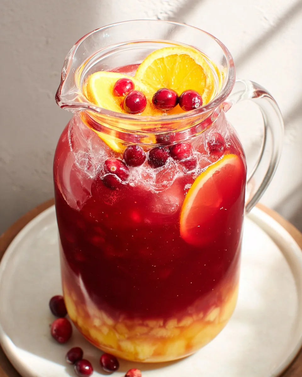 Festive Holiday Punch Recipe: Refreshing Non-Alcoholic Delight