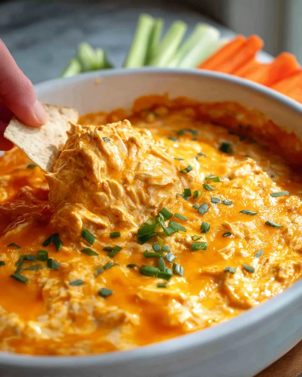 Savory Buffalo Chicken Dip Recipe for Game Day Delight!