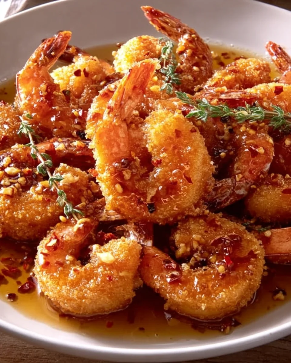Crispy Hot Honey Fried Shrimp Recipe for Seafood Lovers