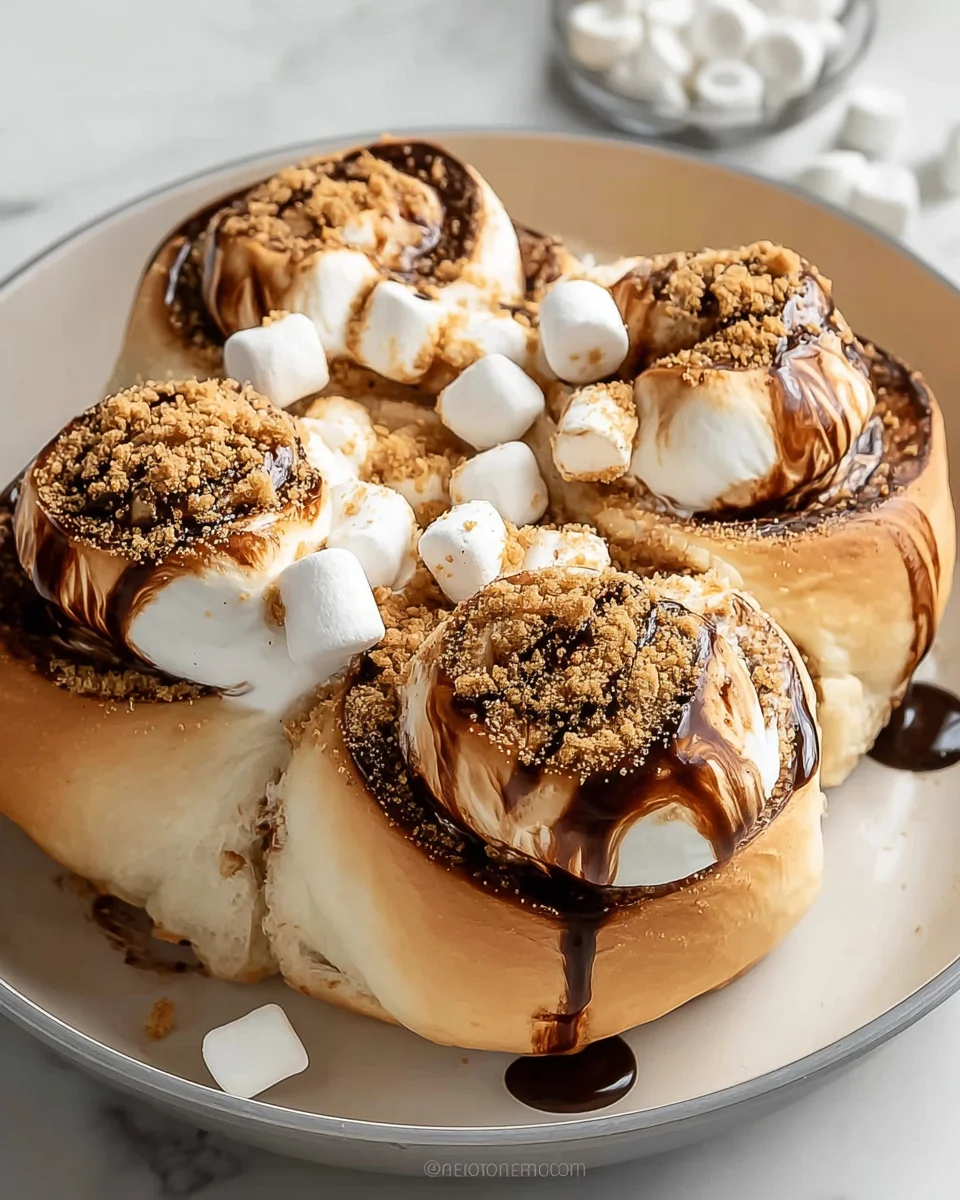 Easy S'mores Rolls: Perfect Gooey Chocolate Marshmallow Treat