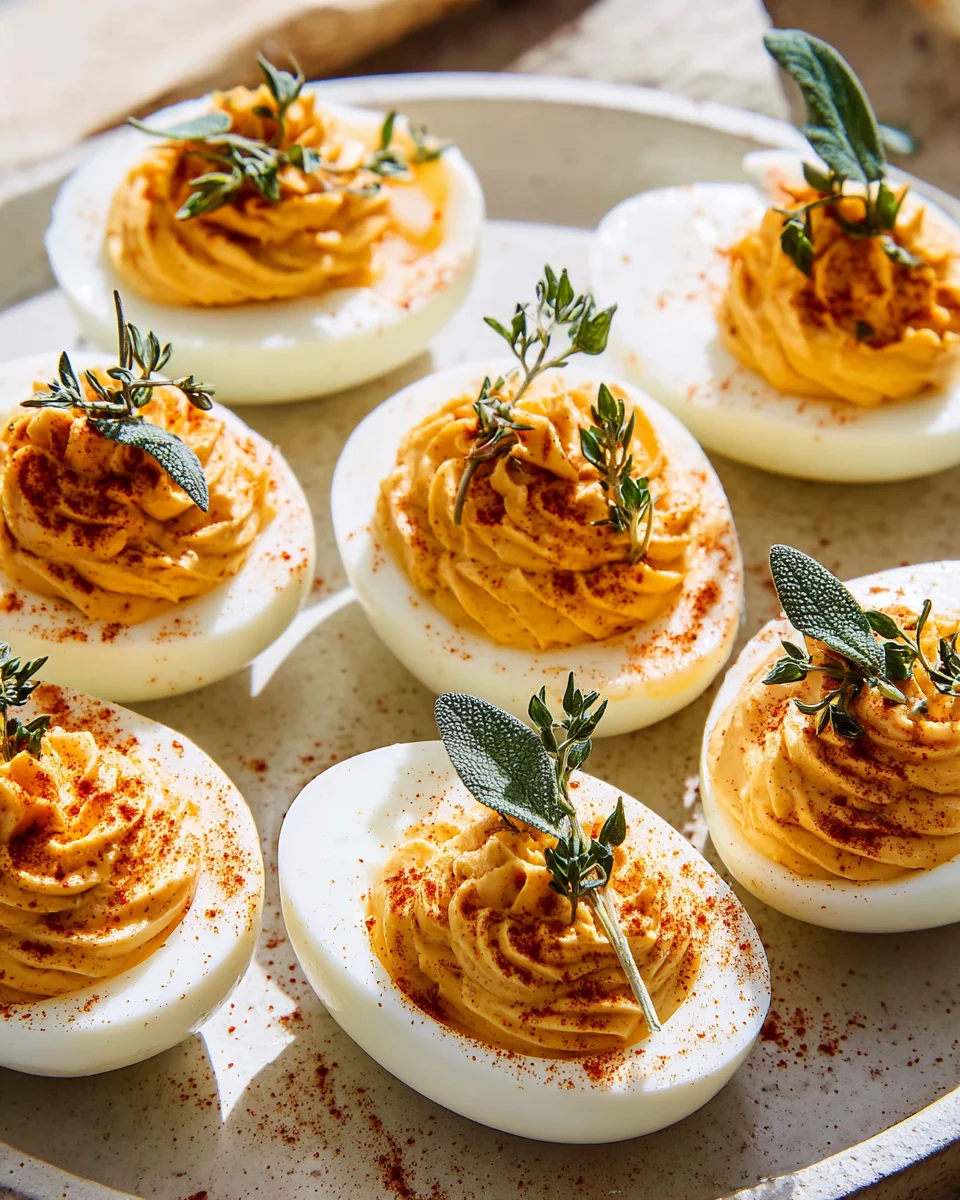 Delicious Thanksgiving Deviled Eggs Recipe for Your Feast!