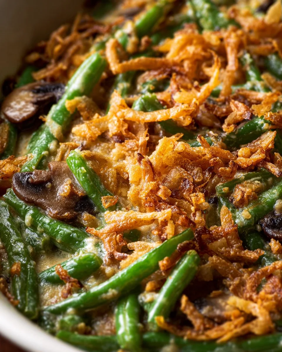 Ina Garten's Ultimate Green Bean Casserole - A Holiday Must!