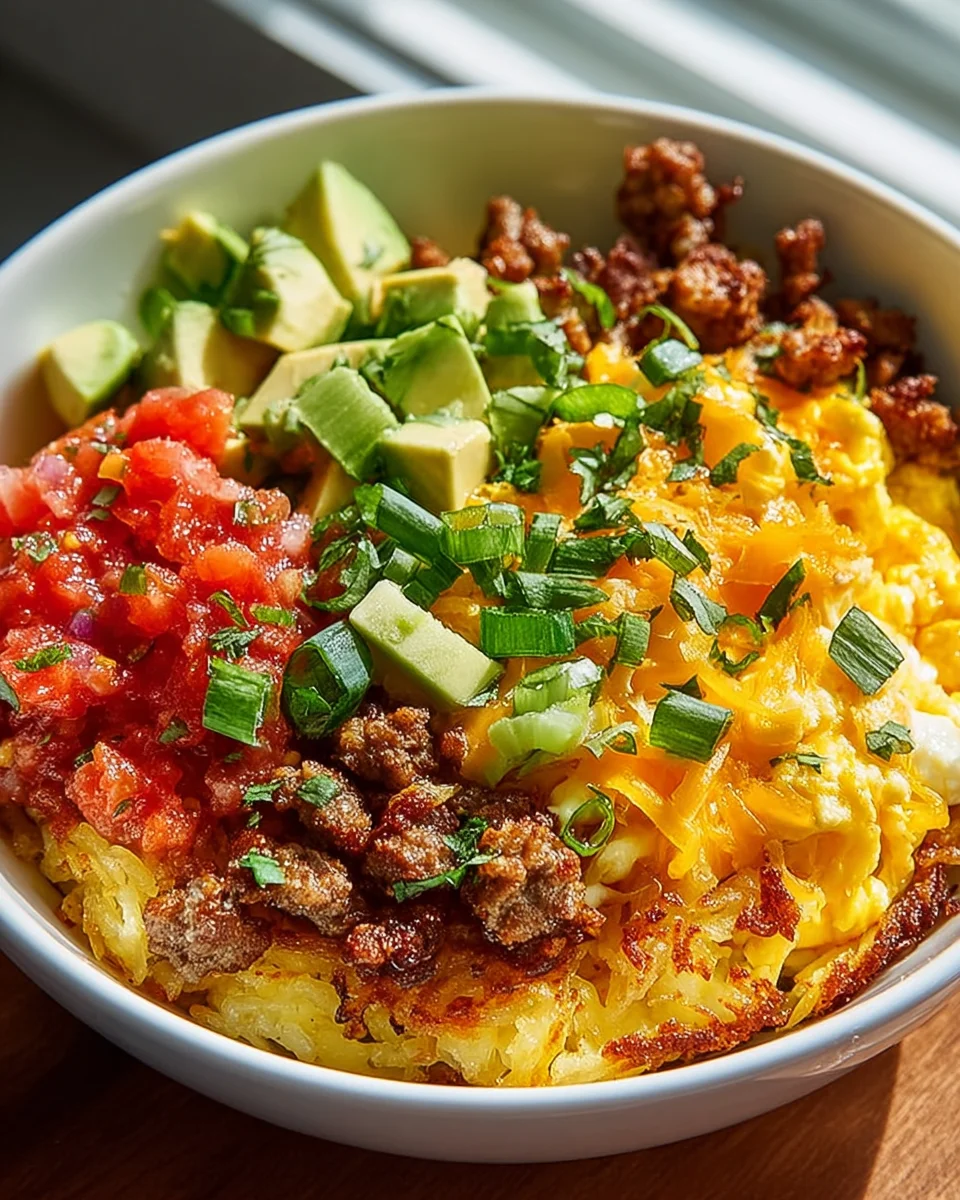 Delicious Hash Brown Breakfast Bowls for a Perfect Morning!