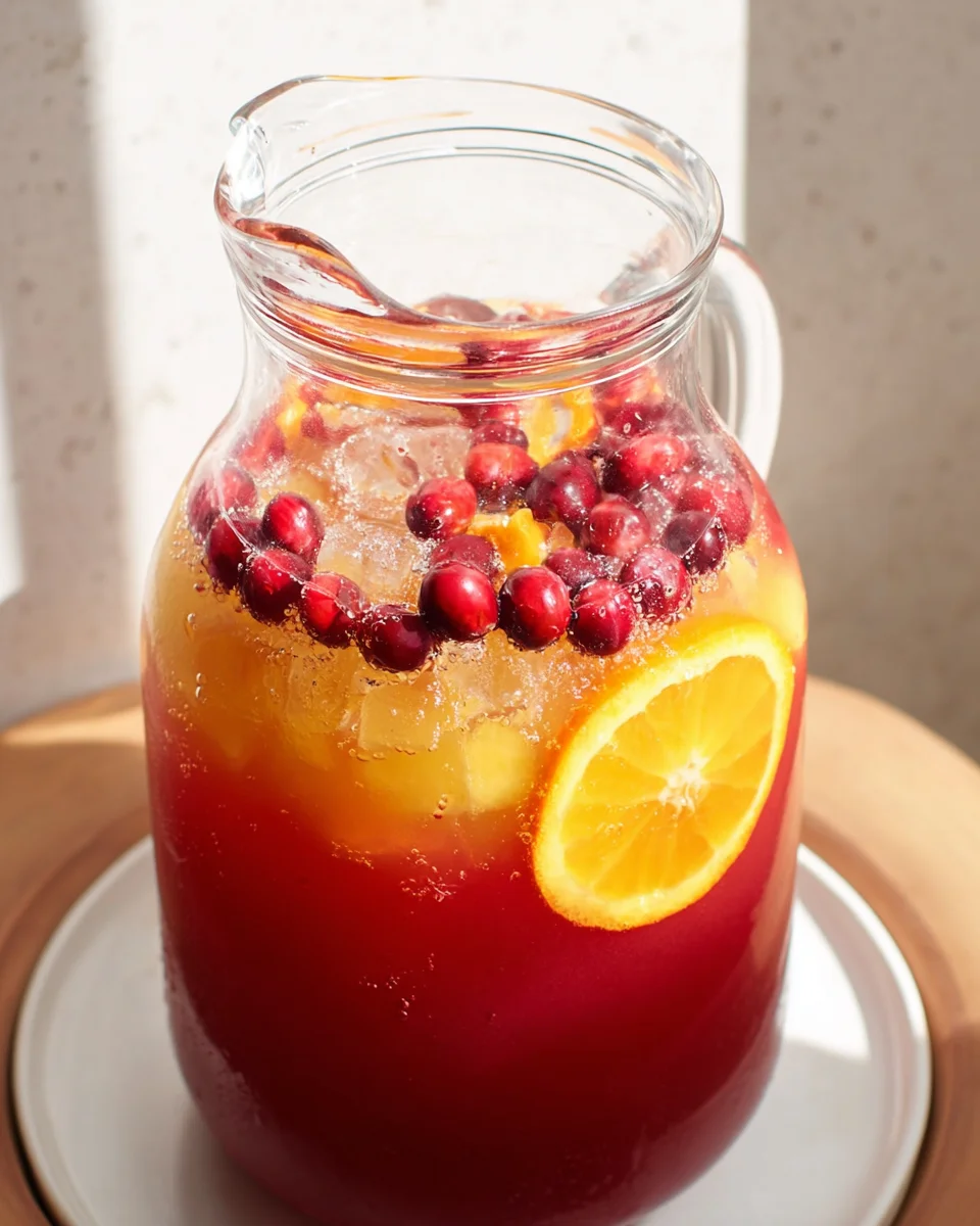 Festive Holiday Punch Recipe: Refreshing Non-Alcoholic Delight