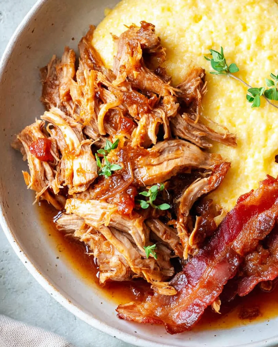 Easy Slow Cooker Apple Butter Glazed Beef Tenderloin