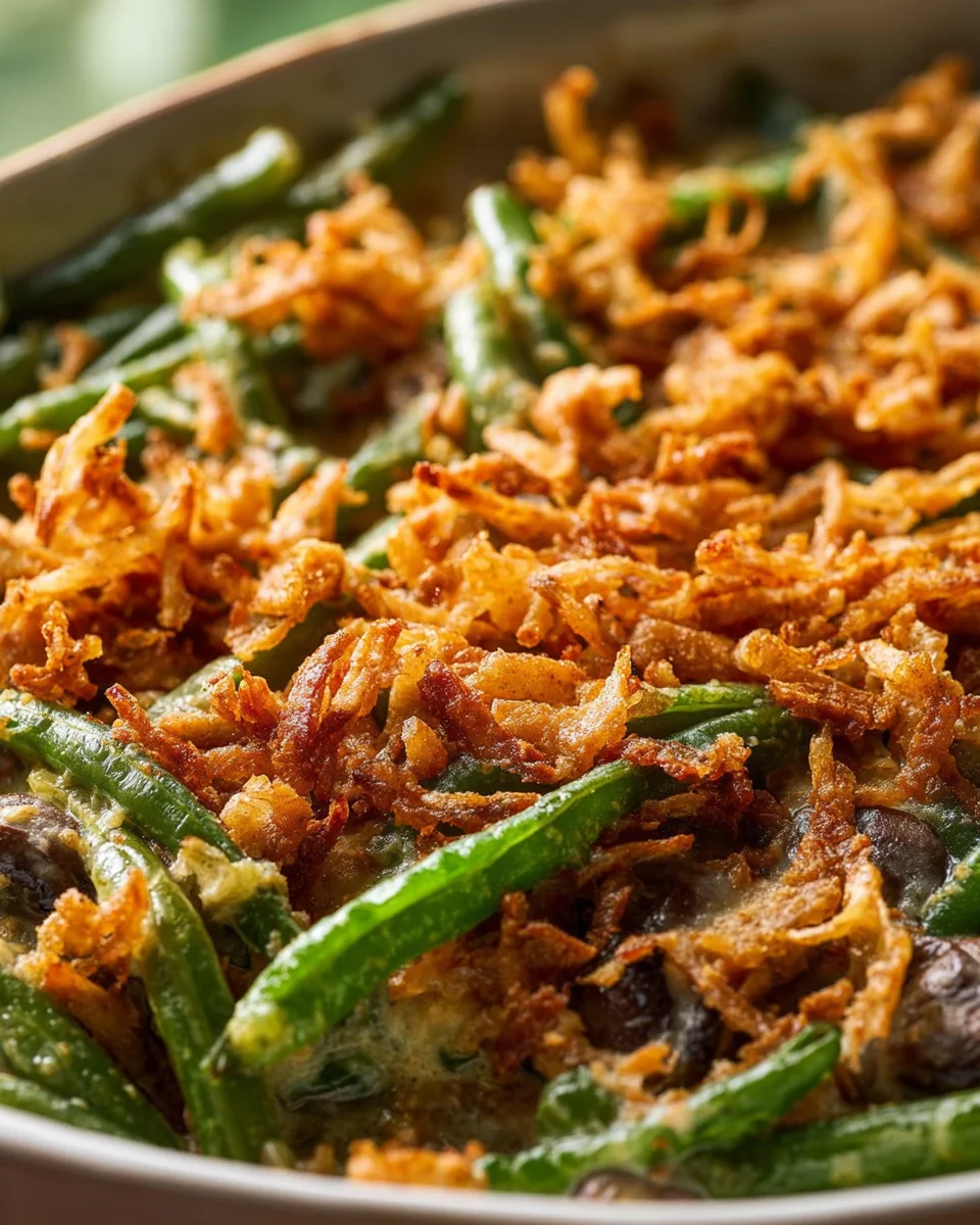 Ina Garten's Ultimate Green Bean Casserole - A Holiday Must!