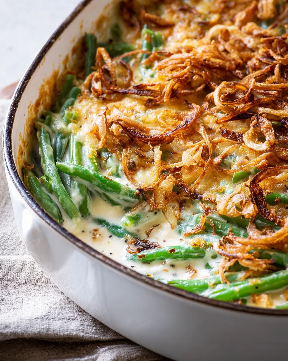 Delicious Green Bean Casserole From Scratch Recipe to Try!