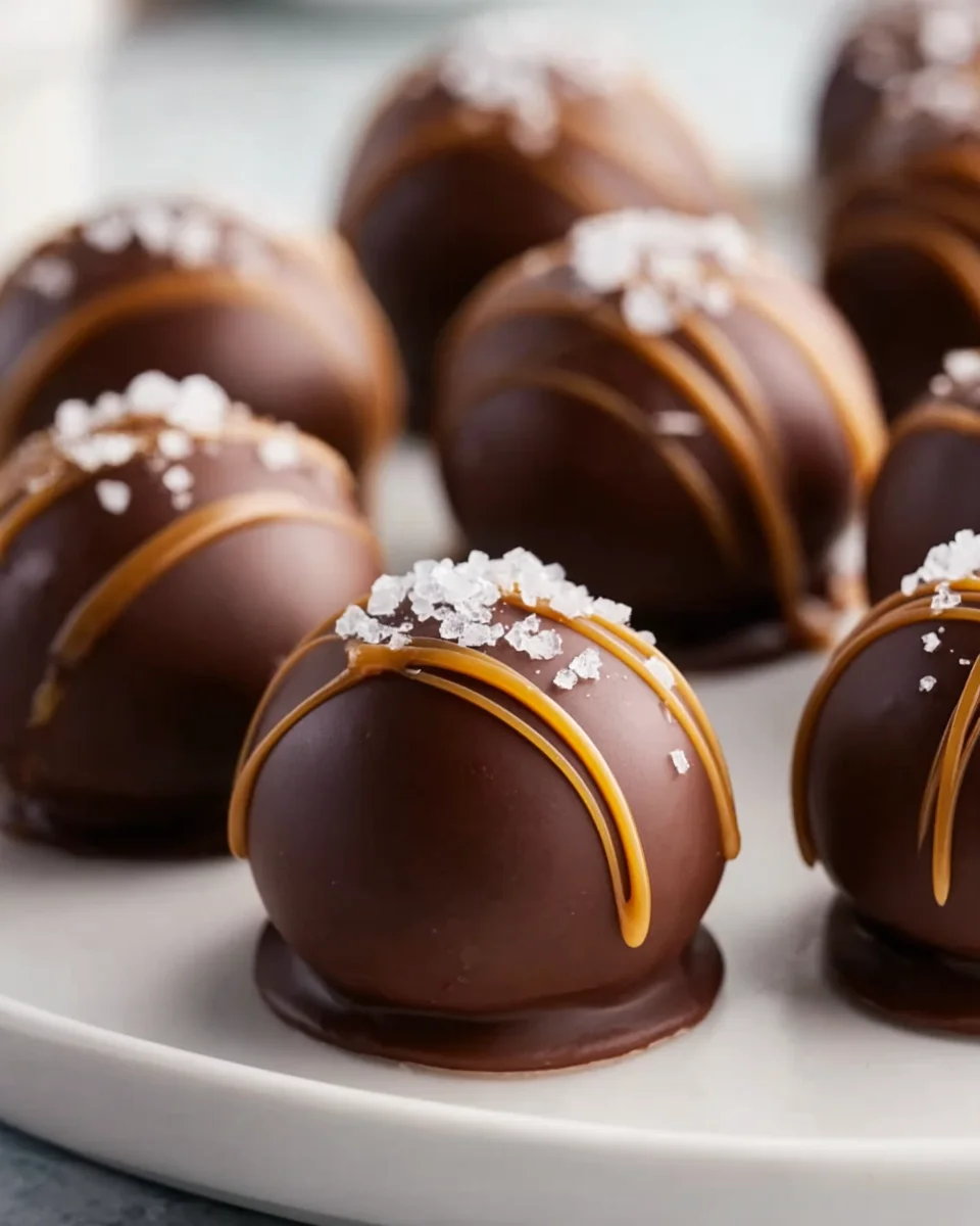 Irresistible Salted Caramel Fudge Truffles Recipe to Try!