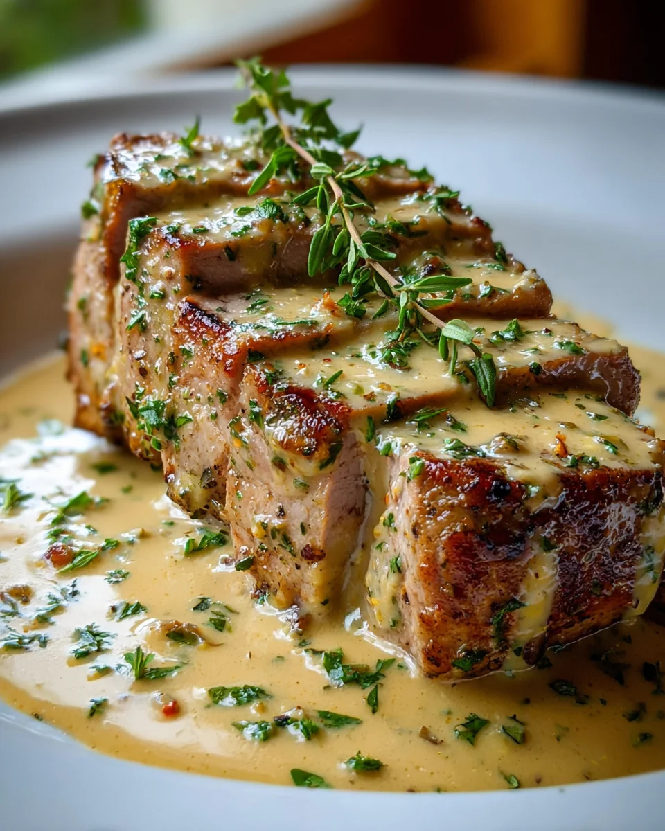 Best Beef Tenderloin with Dijon Mustard Cream Sauce Recipe