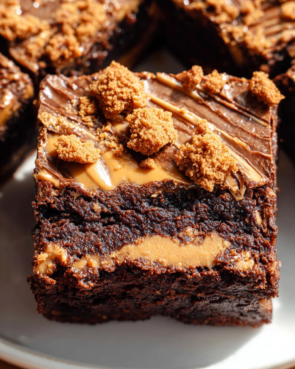 Irresistible Biscoff Brownies: Your New Favorite Dessert