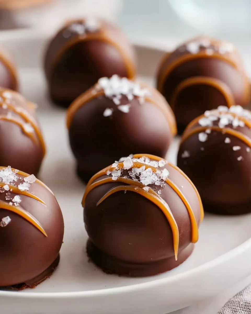 Irresistible Salted Caramel Fudge Truffles Recipe to Try!
