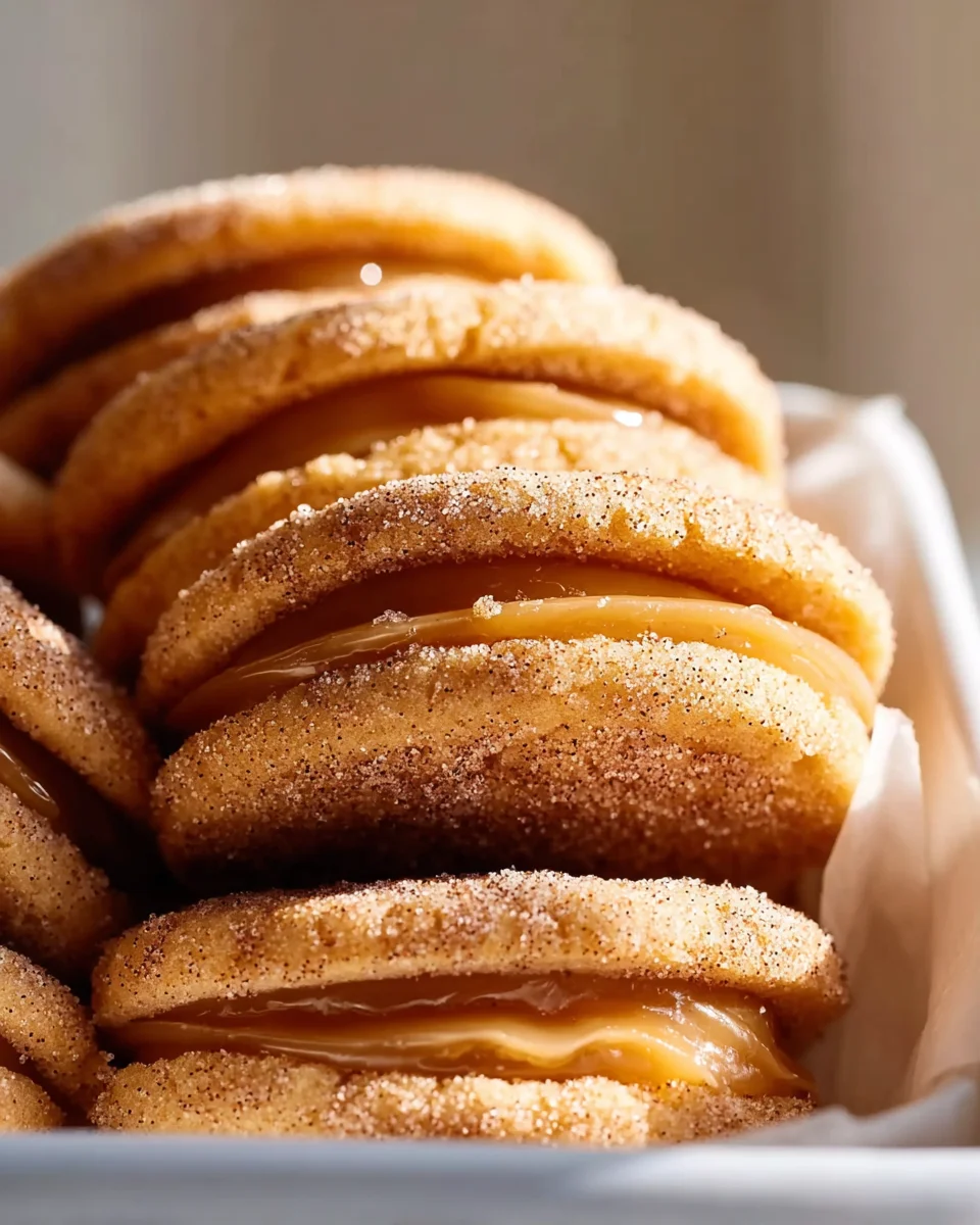 Easy Dulce De Leche Cinnamon Sandwich Cookies Recipe Delight!