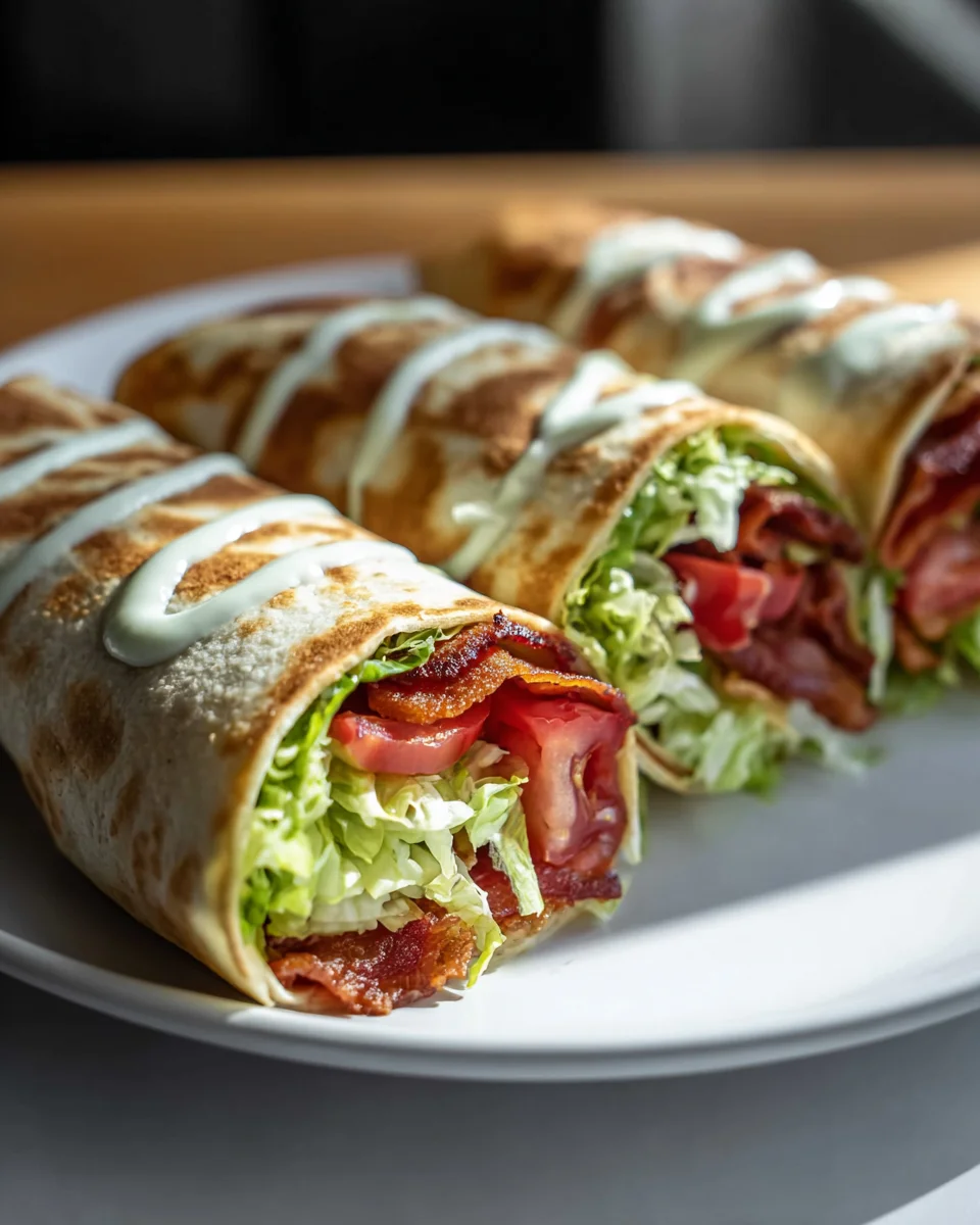 Ultimate Gourmet BLT Wraps: Secret Sauce Recipe Revealed!